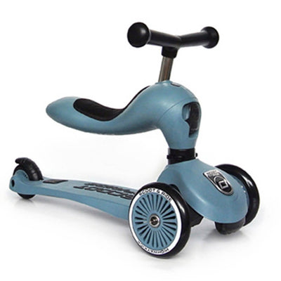 Bambinista - SCOOT AND RIDE - Toys - SCOOT AND RIDE Highwaykick 1 - Steel