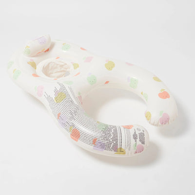 Bambinista-SUNNYLIFE--SUNNYLIFE Float Together Baby Seat Apple Sorbet Multi