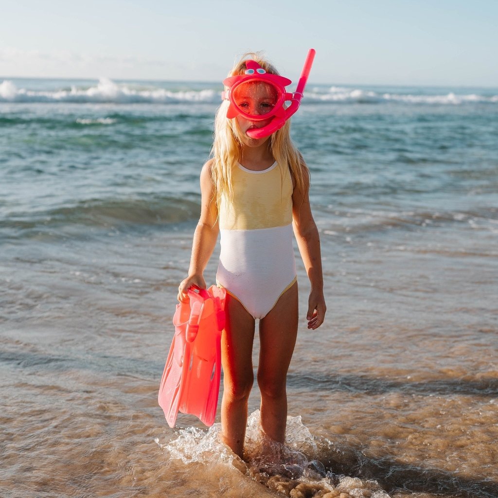 Bambinista - SUNNYLIFE - SUNNYLIFE Kids Snorkel Set Small Melody the Mermaid Pink