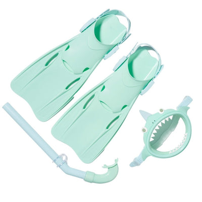 Bambinista - SUNNYLIFE - SUNNYLIFE Kids Snorkel Set Small Salty the Shark Multi