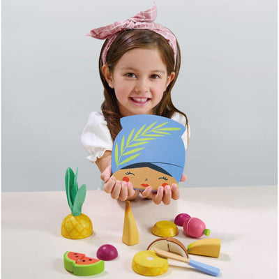 Bambinista - TENDER LEAF TOYS - Toys - TENDER LEAF TOYS Tropical Fruit Chopping Board