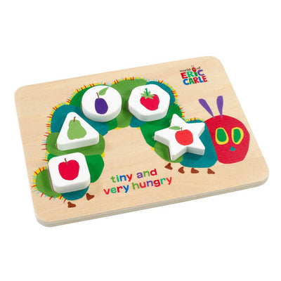 Bambinista - THE VERY HUNGRY CATERPILLAR - Toys - THE VERY HUNGRY CATERPILLAR Wooden Shape Puzzle