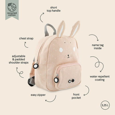 Bambinista - TRIXIE - Accessories - TRIXIE Backpack small - Mrs. Rabbit