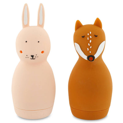 Bambinista - TRIXIE - Toys - TRIXIE Bath toy squeezy animals - Mrs. Rabbit & Mr. Fox