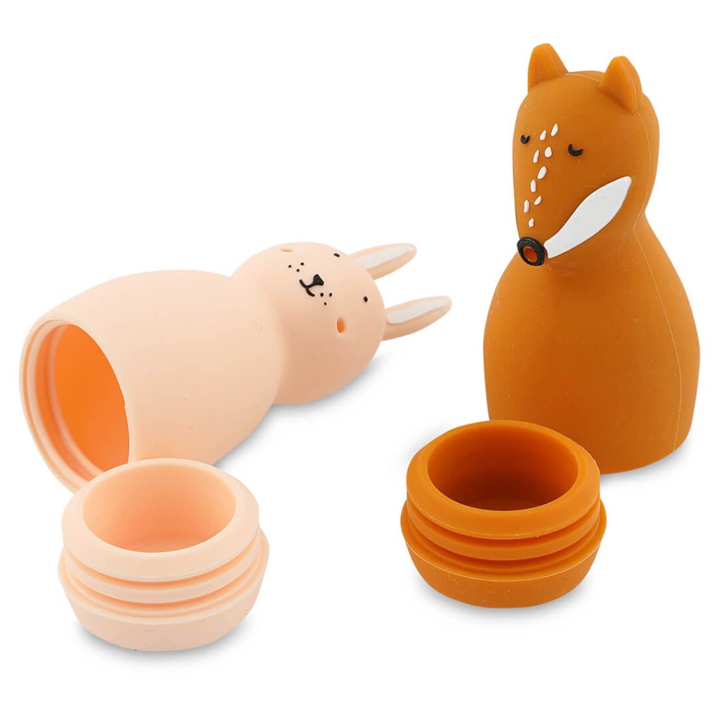 Bambinista - TRIXIE - Toys - TRIXIE Bath toy squeezy animals - Mrs. Rabbit & Mr. Fox