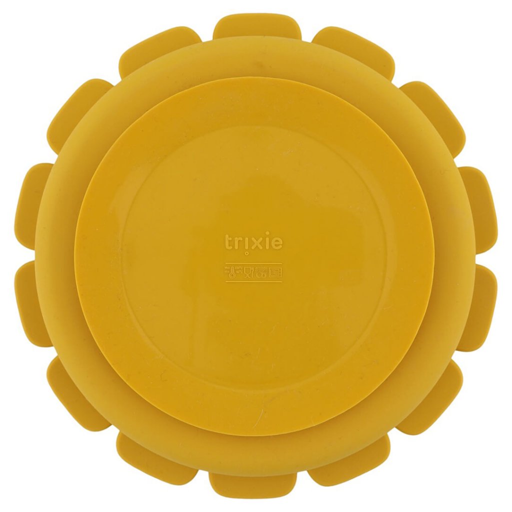 Bambinista - TRIXIE - Tableware - TRIXIE Silicone divided suction plate - Mr. Lion