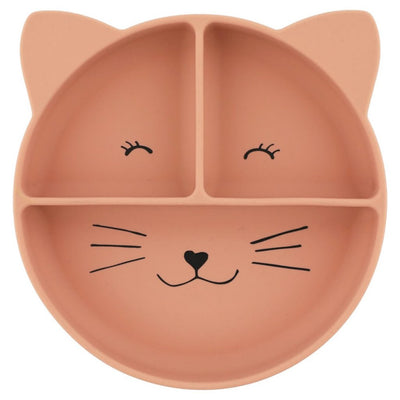 Bambinista - TRIXIE - Tableware - TRIXIE Silicone divided suction plate - Mrs. Cat