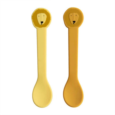 Bambinista - TRIXIE - Tableware - TRIXIE Silicone spoon 2 - pack - Mr. Lion