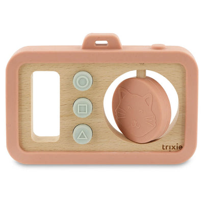 Bambinista - TRIXIE - Accessories - TRIXIE Wooden silicone baby camera - Mrs. Cat