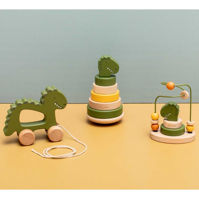 Bambinista - TRIXIE - Toys - TRIXIE Wooden stacking toy - Mr. Dino