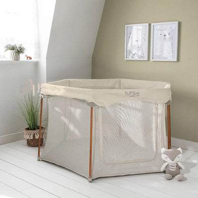 Bambinista-TUTTI BAMBINI-Travel-TUTTI BAMBINI Hexa Playpen Ecru