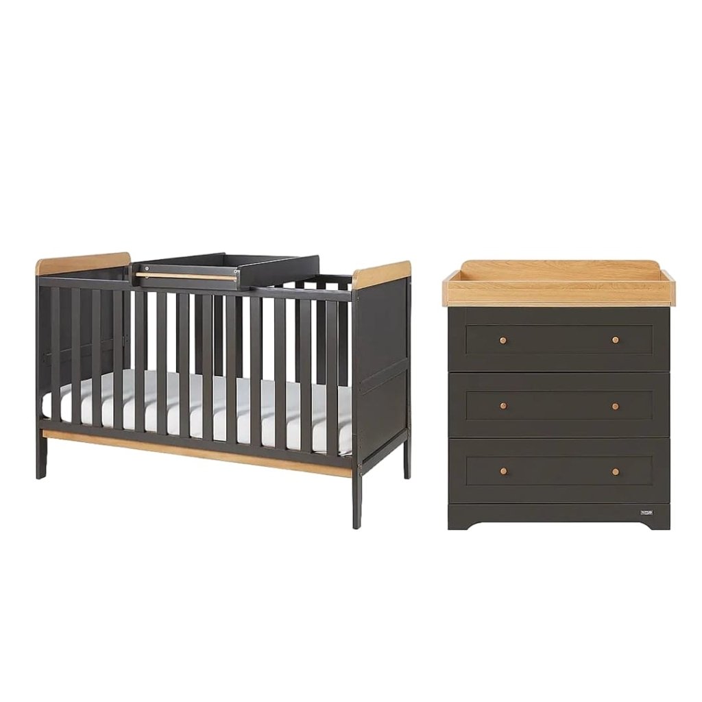 Bambinista-TUTTI BAMBINI-Travel-TUTTI BAMBINI Rio 2pc Room Set - Slate/Oak