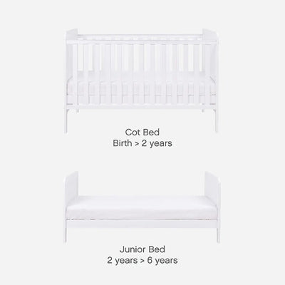 Bambinista-TUTTI BAMBINI-Travel-TUTTI BAMBINI Rio 3pc Room Set - White