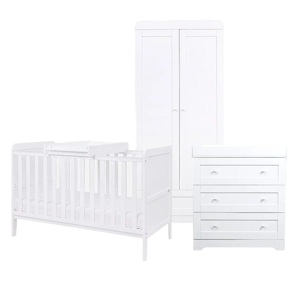 Bambinista-TUTTI BAMBINI-Travel-TUTTI BAMBINI Rio 3pc Room Set - White