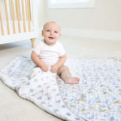 Bambinista-ADEN + ANAIS-Blankets-Aden + Anais Essentials Muslin Blanket Natural History-species