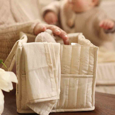 Bambinista-AVERY ROW-Accessories-AVERY ROW Nappy Caddy - Wild Chamomile