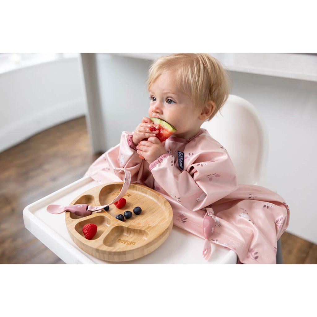 Bambinista-BIBADO-Tableware-BIBADO Handi Cultery - Attachable Baby Cutlery - Blush