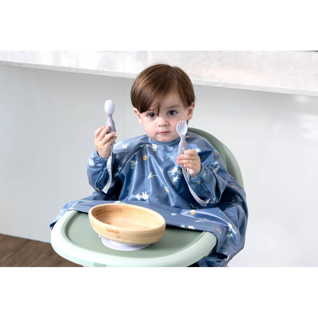 Bambinista-BIBADO-Tableware-BIBADO Handi Cultery - Attachable Baby Cutlery - Mist