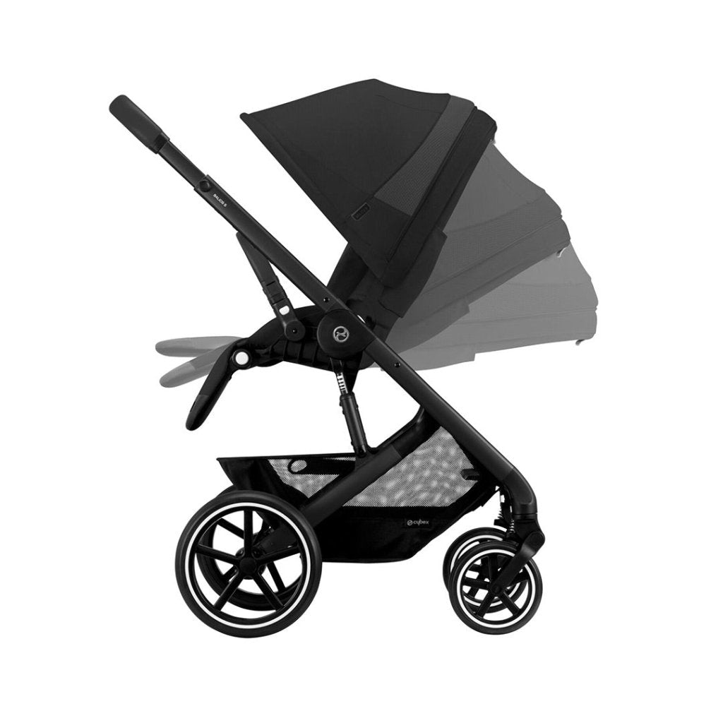 Bambinista-CYBEX-Travel-CYBEX BALIOS S Travel System (5 Piece) Essential Bundle - Moon Black (2023 New Generation)