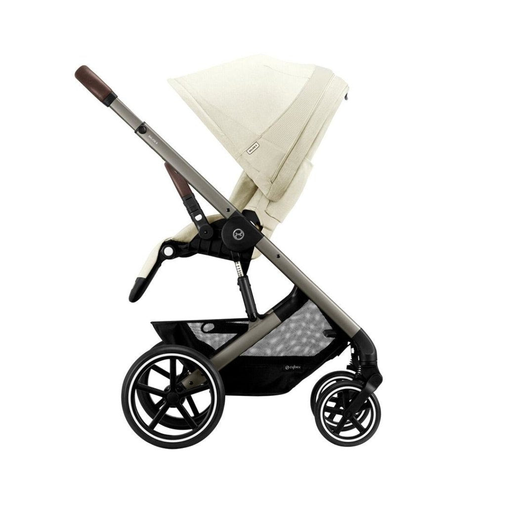 Bambinista-CYBEX-Travel-CYBEX BALIOS S Travel System (7 Piece) Comfort Bundle with ATON B2 I-SIZE -Seashell Beige (2023 New Generation)