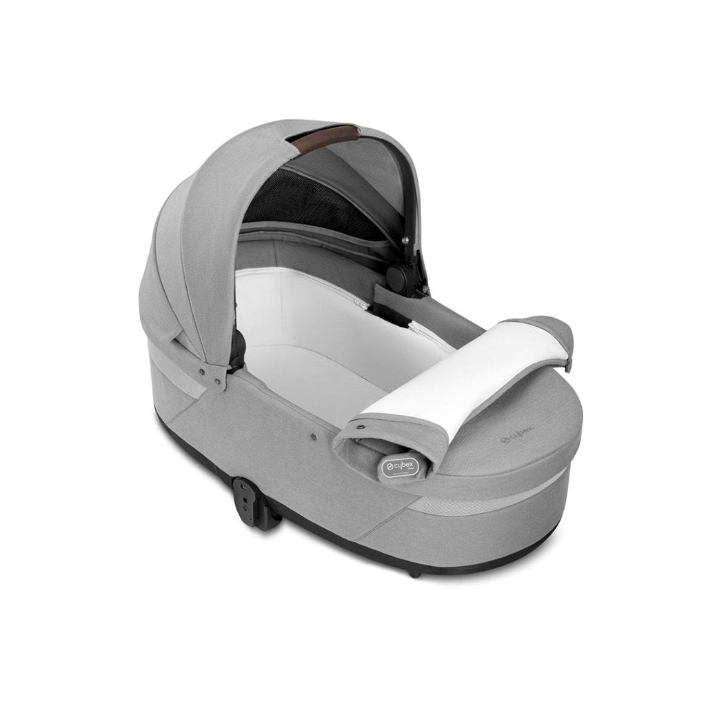 Bambinista-CYBEX-Travel-CYBEX BALIOS S Travel System Comfort Bundle with ATON B2 I-SIZE and Gold Footmuff - Lava Grey (2023 New Generation)