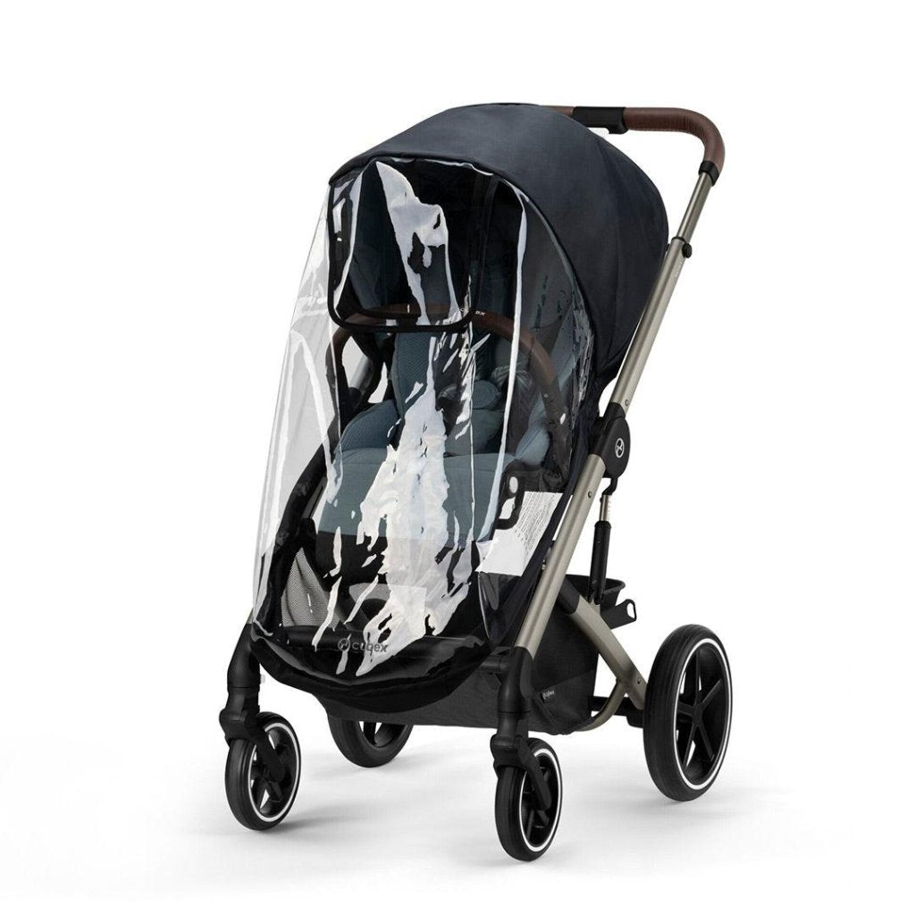 Bambinista-CYBEX-Travel-CYBEX BALIOS S Travel System Comfort Bundle with ATON B2 I-SIZE and Gold Footmuff - Lava Grey (2023 New Generation)