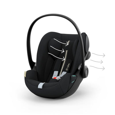 Bambinista-CYBEX-Travel-CYBEX CLOUD G I-SIZE PLUS Car Seat - Moon Black Iblack