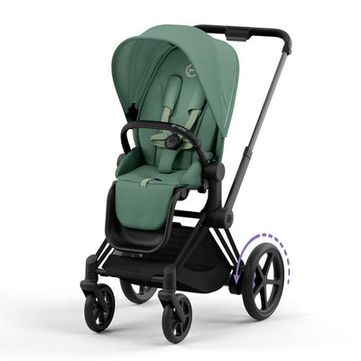 Bambinista-CYBEX-Travel-CYBEX e-Priam Pushchair 2023 - Leaf Green