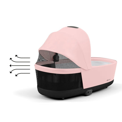 Bambinista-CYBEX-Travel-CYBEX e-Priam Pushchair 2023 - Peach Pink