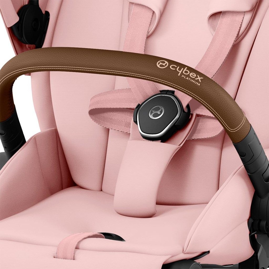 Bambinista-CYBEX-Travel-CYBEX e-Priam Pushchair 2023 - Peach Pink