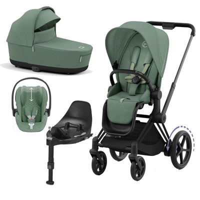 Bambinista-CYBEX-Travel-CYBEX e-Priam Travel System 2023 - Leaf Green