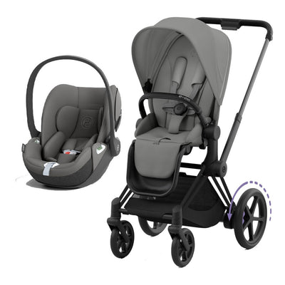 Bambinista-CYBEX-Travel-CYBEX e-Priam Travel System 2023 - Mirage Grey