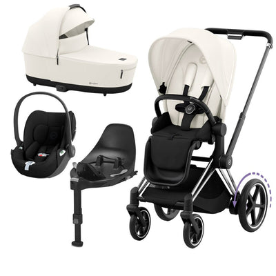 Bambinista-CYBEX-Travel-CYBEX e-Priam Travel System 2023 - Off White