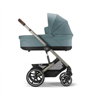 Bambinista-CYBEX-Travel-CYBEX EOS Comfort Bundle Travel System with Aton B2 I-SIZE and Gold Footmuff - Sky Blue