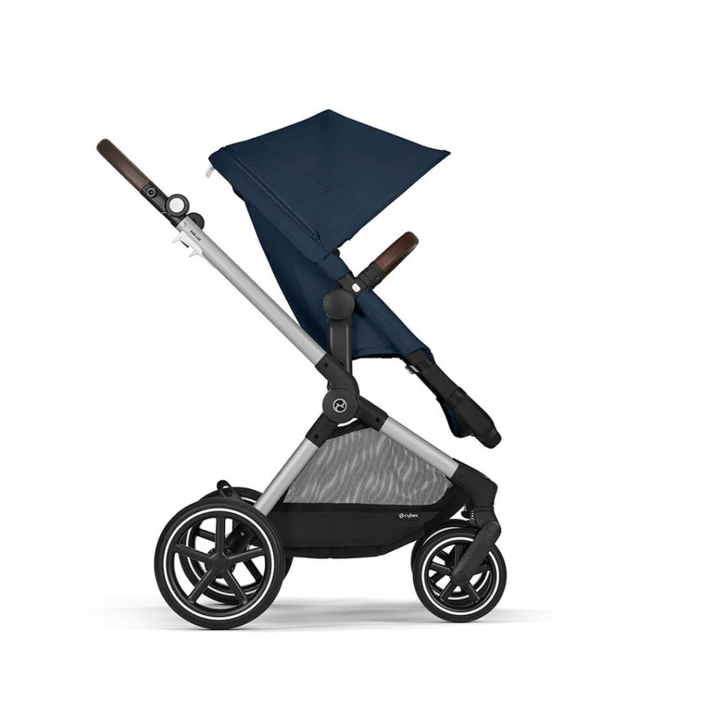 Bambinista-CYBEX-Travel-CYBEX EOS Luxury Travel System CLOUD T I-SIZE with Snogga - Ocean Blue