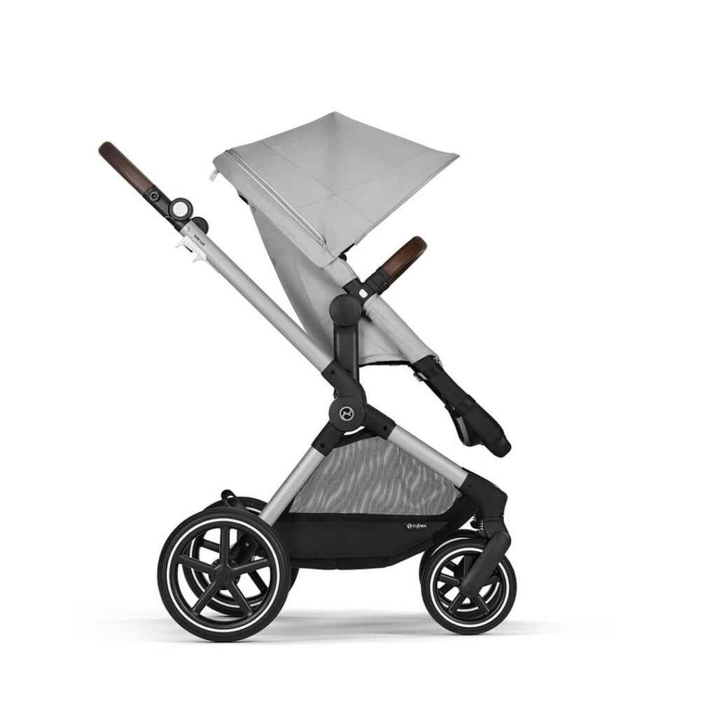 Bambinista-CYBEX-Travel-CYBEX EOS Travel System Essential Bundle with Gold Footmuff - Lava Grey