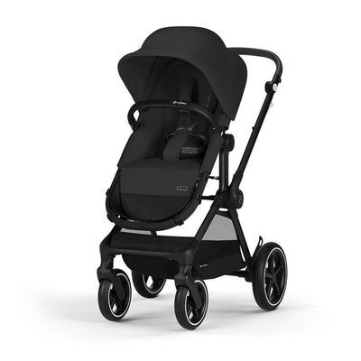 Bambinista-CYBEX-Travel-CYBEX EOS Travel System Essential Bundle with Gold Footmuff - Moon Black