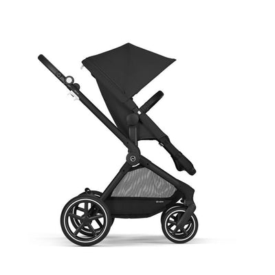 Bambinista-CYBEX-Travel-CYBEX EOS Travel System Essential Bundle with Gold Footmuff - Moon Black