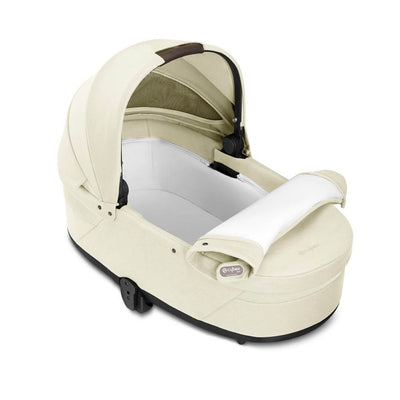 Bambinista-CYBEX-Travel-CYBEX EOS Travel System Essential Bundle with Gold Footmuff - Seashell Beige