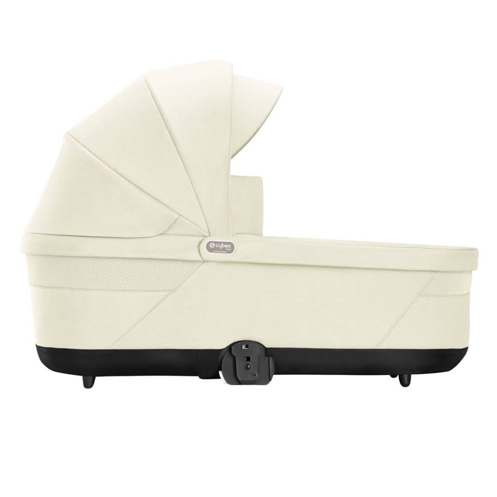 Bambinista-CYBEX-Travel-CYBEX EOS Travel System Essential Bundle with Gold Footmuff - Seashell Beige