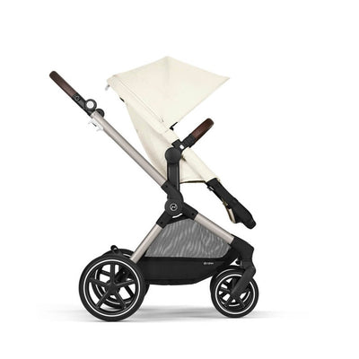 Bambinista-CYBEX-Travel-CYBEX EOS Travel System Essential Bundle with Gold Footmuff - Seashell Beige