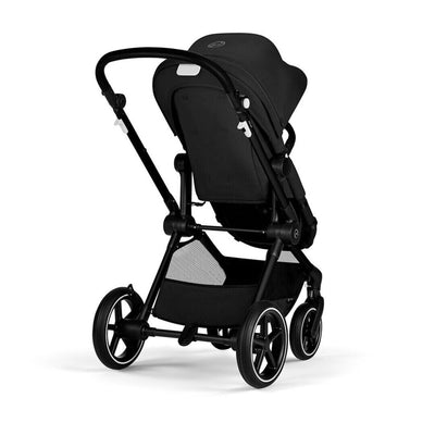 Bambinista-CYBEX-Travel-CYBEX EOS Travel System Essential Bundle with Snogga Footmuff - Moon Black