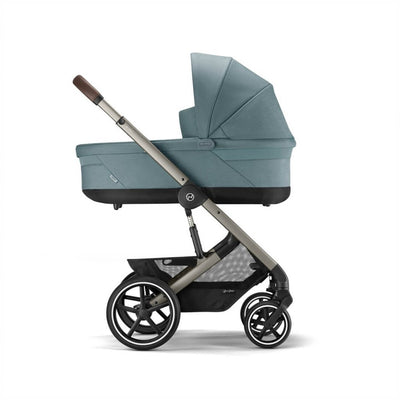 Bambinista-CYBEX-Travel-CYBEX EOS Travel System Essential Bundle with Snogga Footmuff - Sky Blue (2023 New Generation)