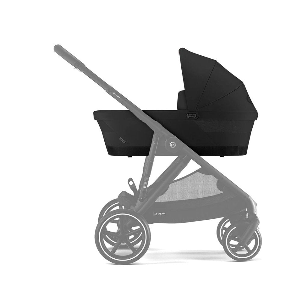 Bambinista-CYBEX-Travel-CYBEX Gazelle S Carrycot - Moon Black (2023 New Generation)