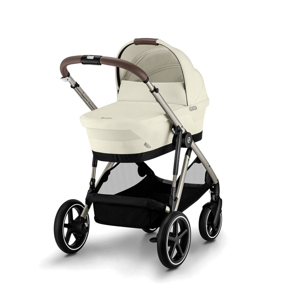 Bambinista-CYBEX-Travel-CYBEX Gazelle S Carrycot - Seashell Beige (2023 New Generation)