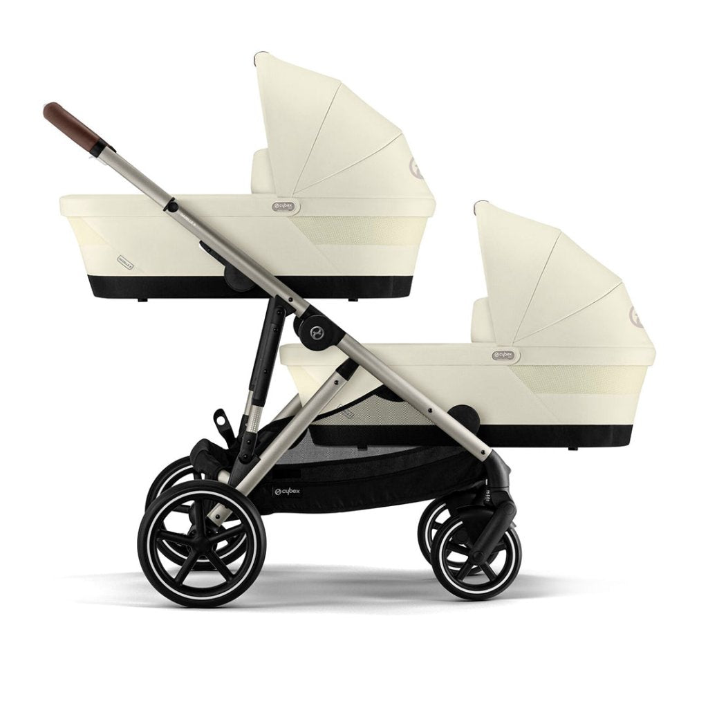 Bambinista-CYBEX-Travel-CYBEX Gazelle S Carrycot - Seashell Beige (2023 New Generation)