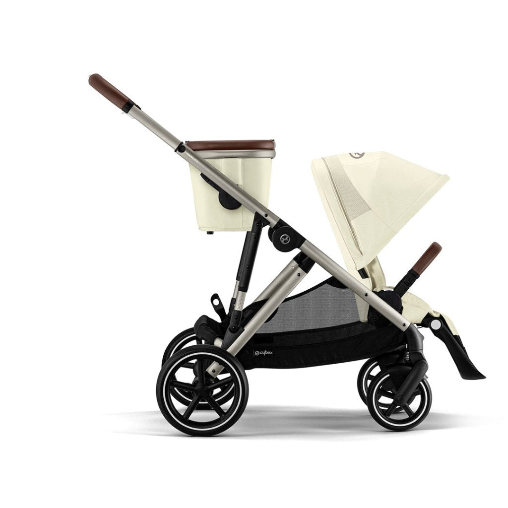 Bambinista-CYBEX-Travel-CYBEX Gazelle S Travel System (5 Piece) Essential Bundle With Snogga - Seashell Beige (2023 New Generation)