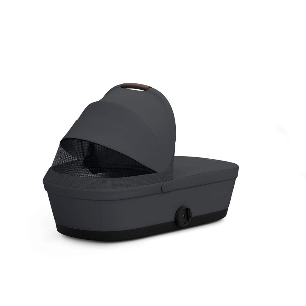 Bambinista-CYBEX-Travel-CYBEX Melio Carrycot - Monument Grey (2023 New Generation)