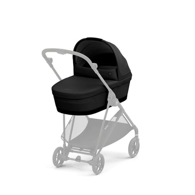 Bambinista-CYBEX-Travel-CYBEX Melio Carrycot - Moon Black (2023 New Generation)