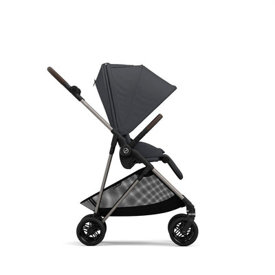 Bambinista-CYBEX-Travel-CYBEX Melio Pushchair - Monument Grey (2023 New Generation)